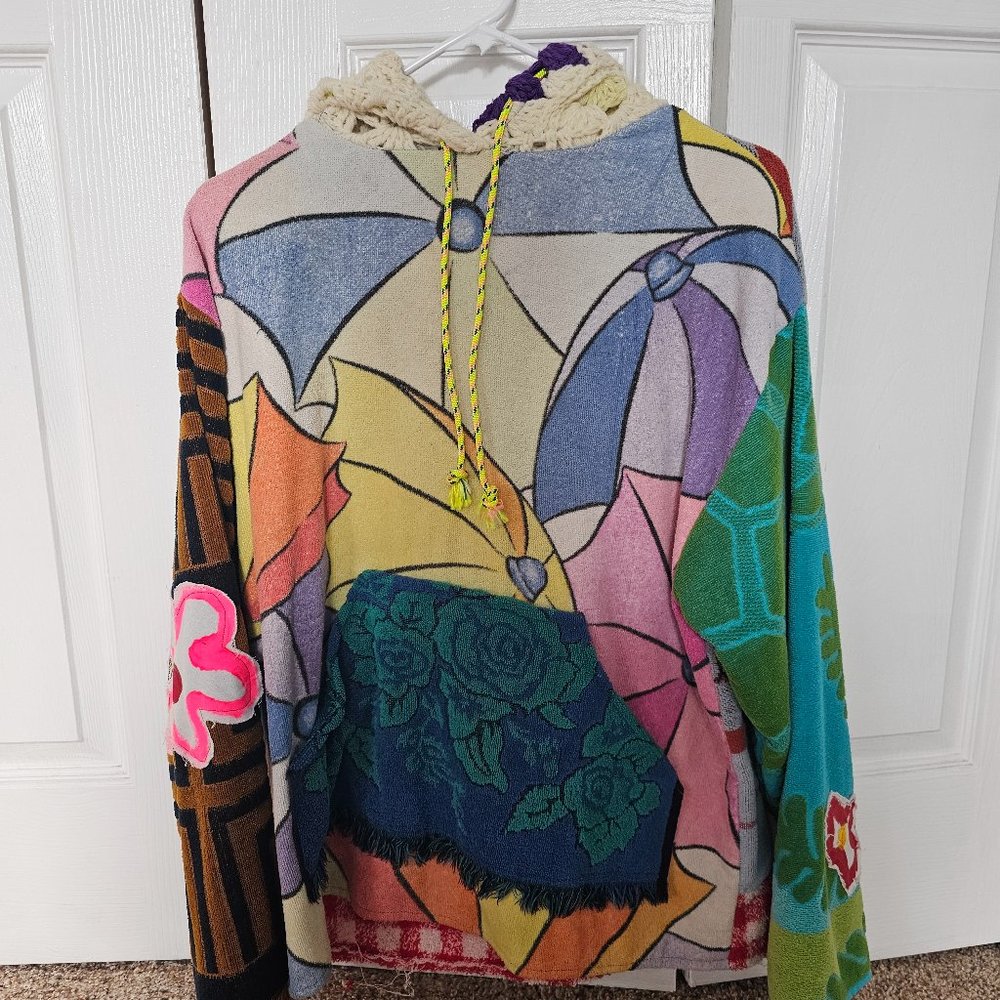 Bespoke Vintage Towel Hoodie